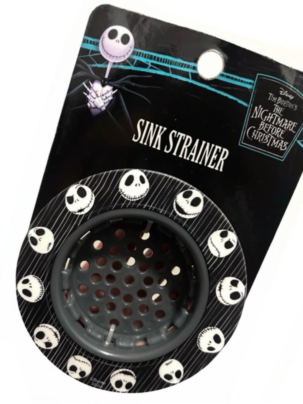 Jack Skellington Black Sink Strainer - Picture 1 of 1